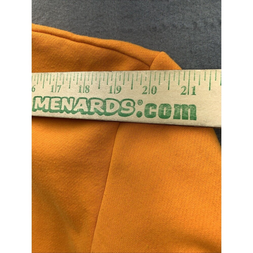 RSINE Mens Lost Soul Embroidered Sweatsuit Outfit Jogging Set Orange Large - Picture 10 of 16